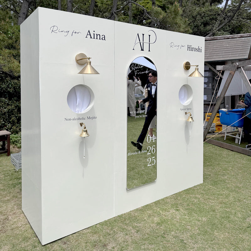 【レンタル品】ワインウィンドウ - 記憶に残る特別な一杯 サプライズ演出 winewindow 結婚式 企業イベント イベント